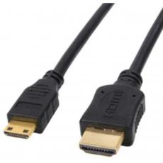 Кабель мультимедийный HDMI A to HDMI C (mini), 1.0m Atcom (6153)