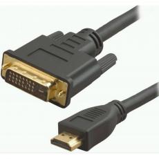 Кабель мультимедийный HDMI to DVI 24pin, 1.8m Atcom (3808)