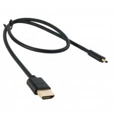 Кабель мультимедийный EXTRADIGITAL micro HDMI to HDMI 0.5m (KBD1678)