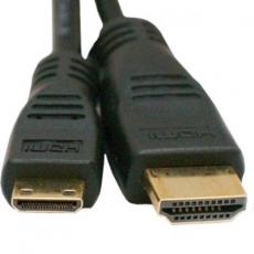 Кабель мультимедийный HDMI A to HDMI C (mini) 2.0m Atcom (14156)